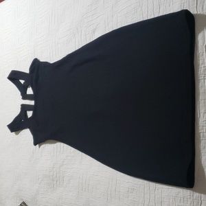 Club Monaco body con dress black XS